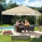 Best Choice Products 8x8ft Easy Setup Pop Up Canopy w/ 1-Button Setup, Wheeled Case, 4 Weight Bags